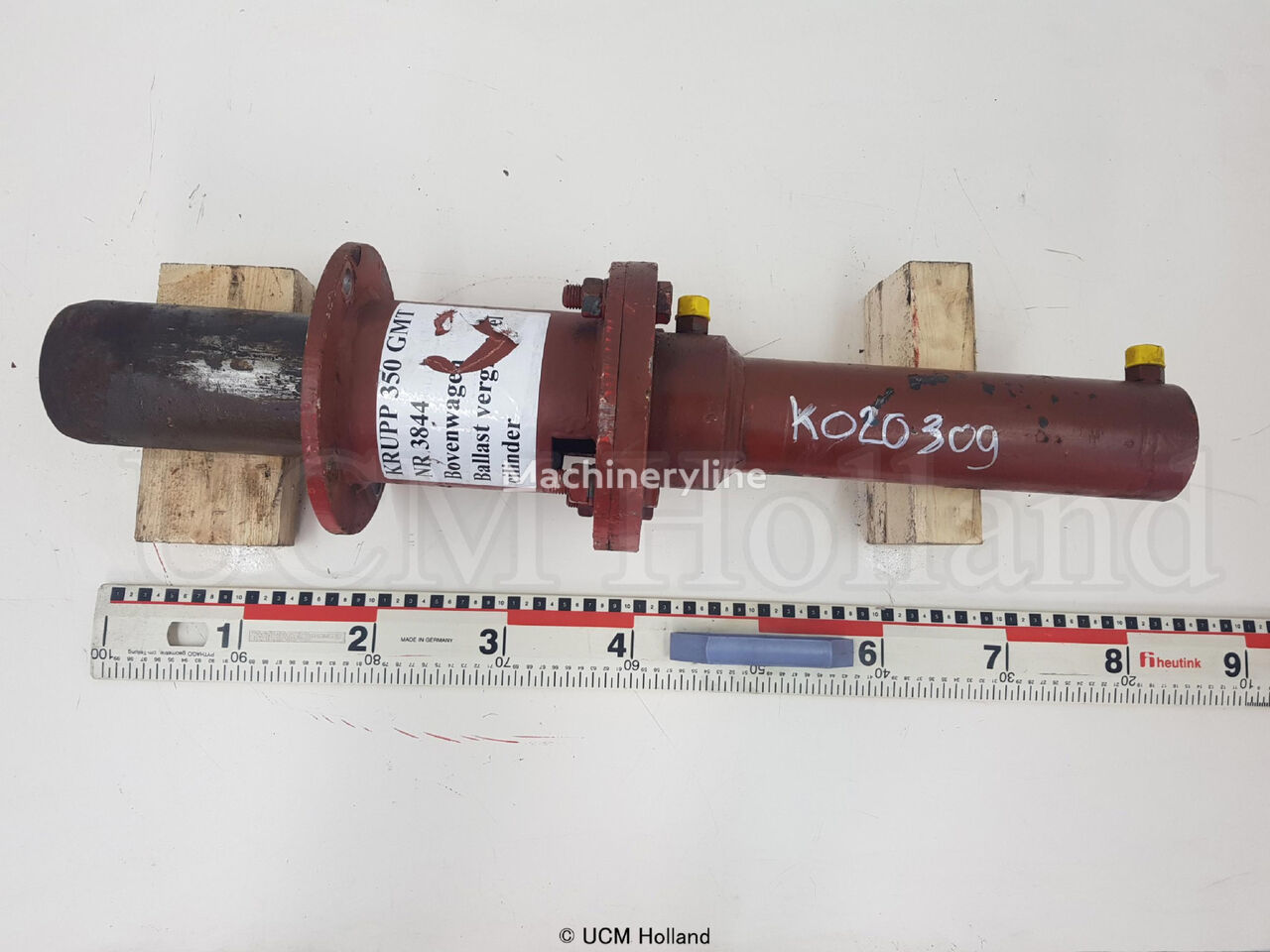 Krupp Krupp 350 GMT counterweight cylinder hydraulic cylinder for Krupp 350 GMT mobile crane